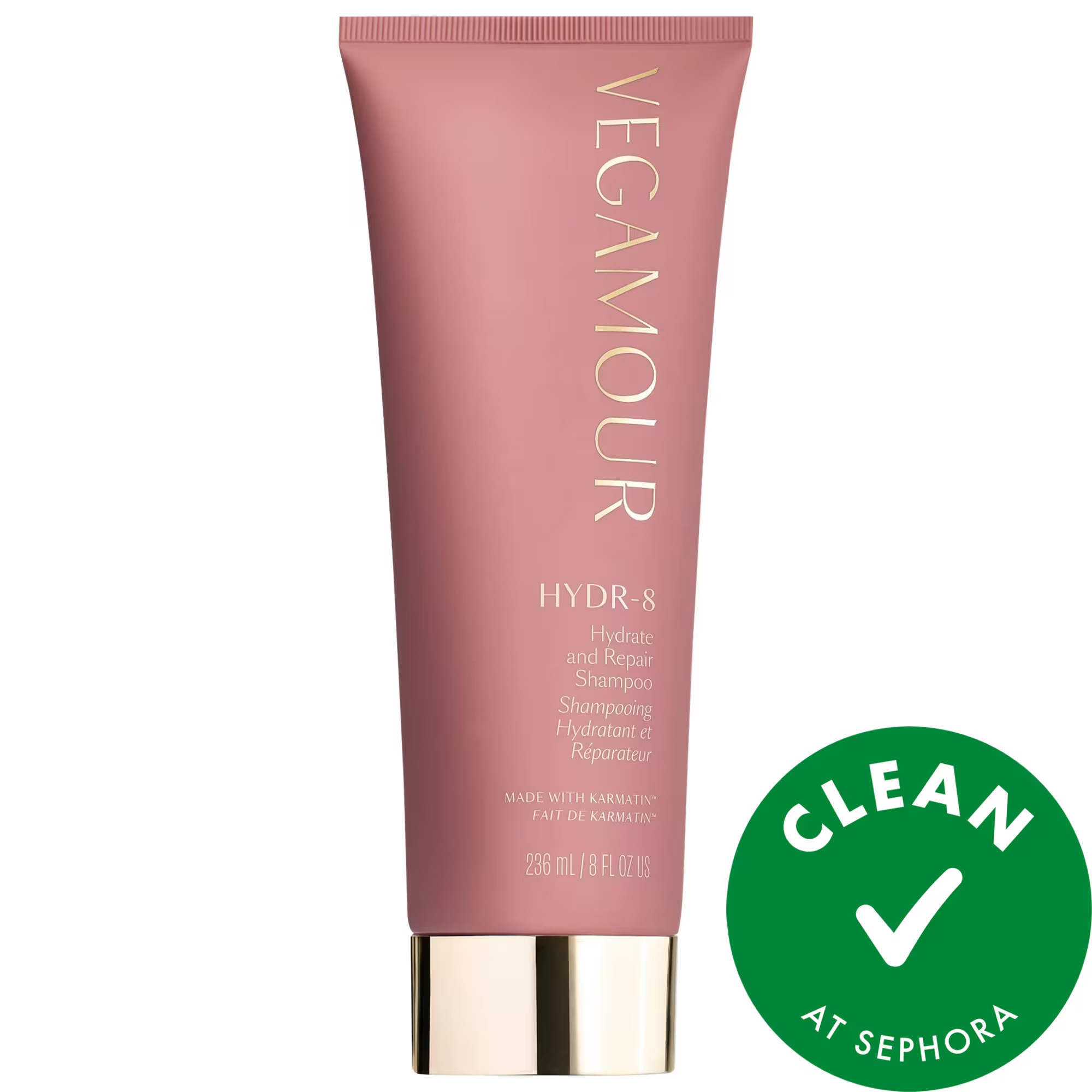 Vegamour HYDR-8 Hydrate and Repair Shampoo for Dry, Damaged Hair 8 oz | Sephora (US)