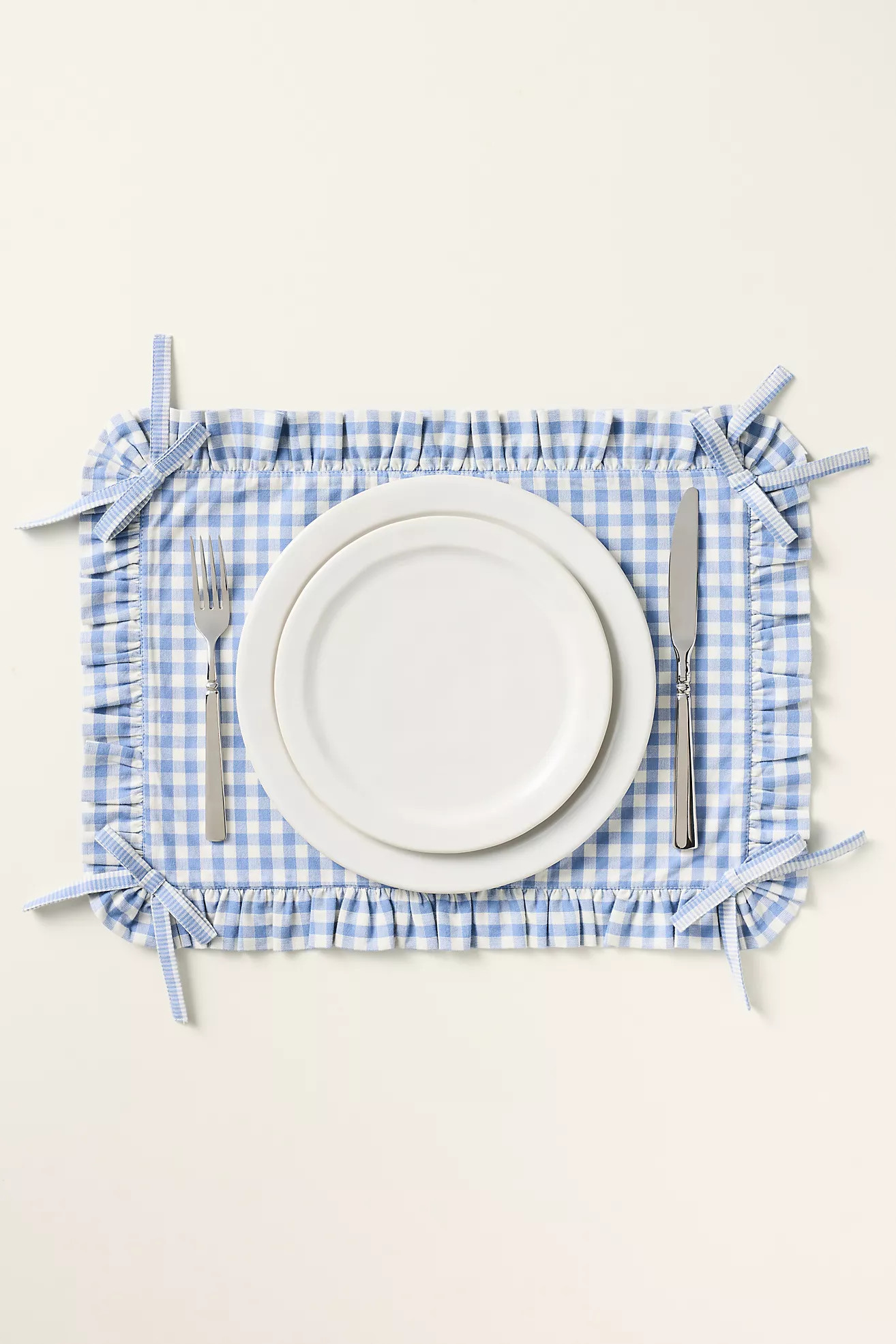 Brynn Gingham Placemat | Anthropologie (US)