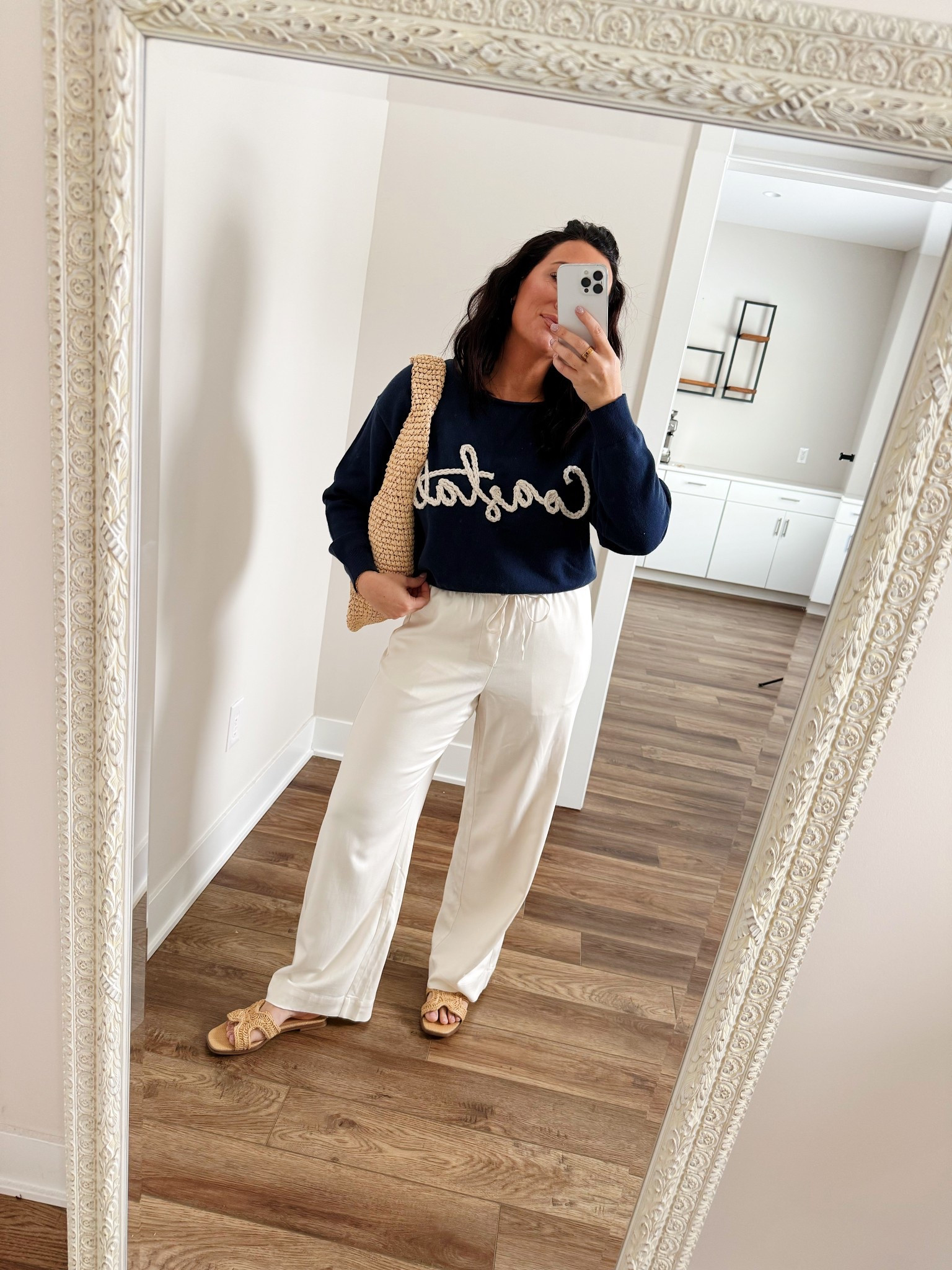 TARGET 🎯 TUESDAY 
• medium top 
• medium regular length pants, I’m 5’4
• shoes true to size 


#LTKPetite #LTKootd #LTKOver40