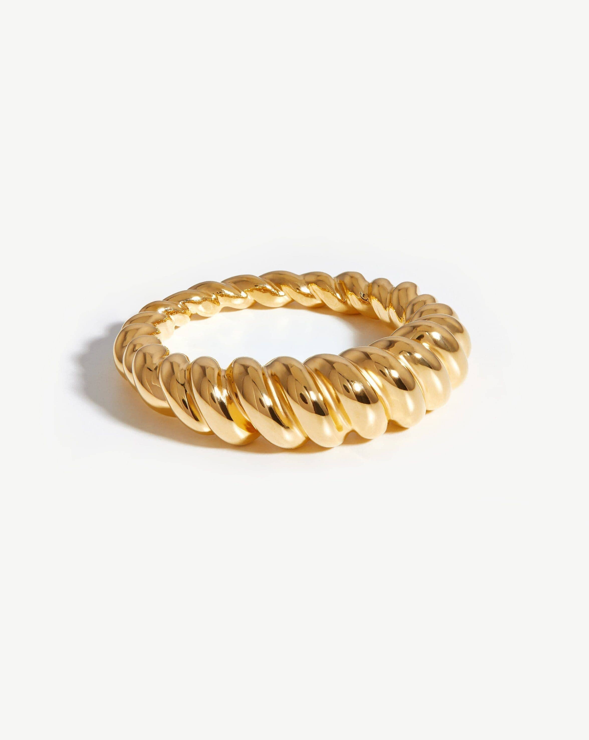 Tidal Ring 18ct Gold Plated Vermeil | Missoma