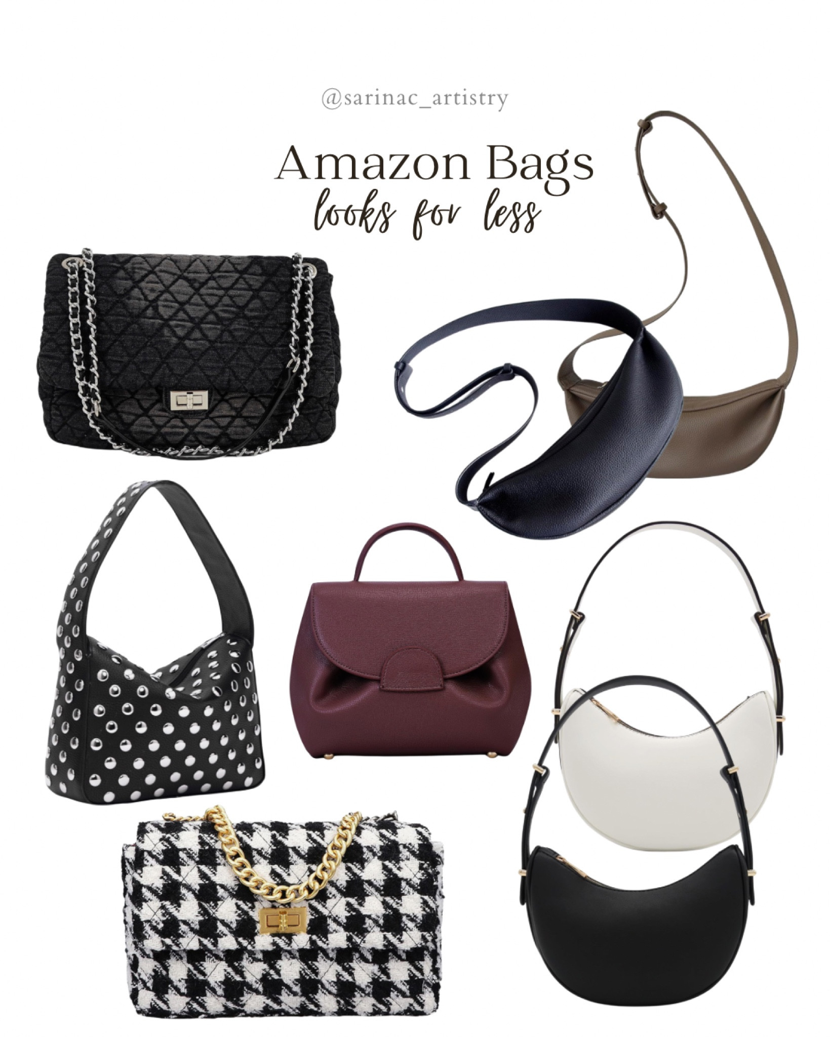Amazon luxury handbag looks for less 

#LTKFindsUnder100 #LTKStyleTip #LTKItBag