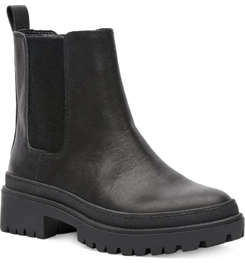 Ellerey Lug Leather Bootie | Nordstrom