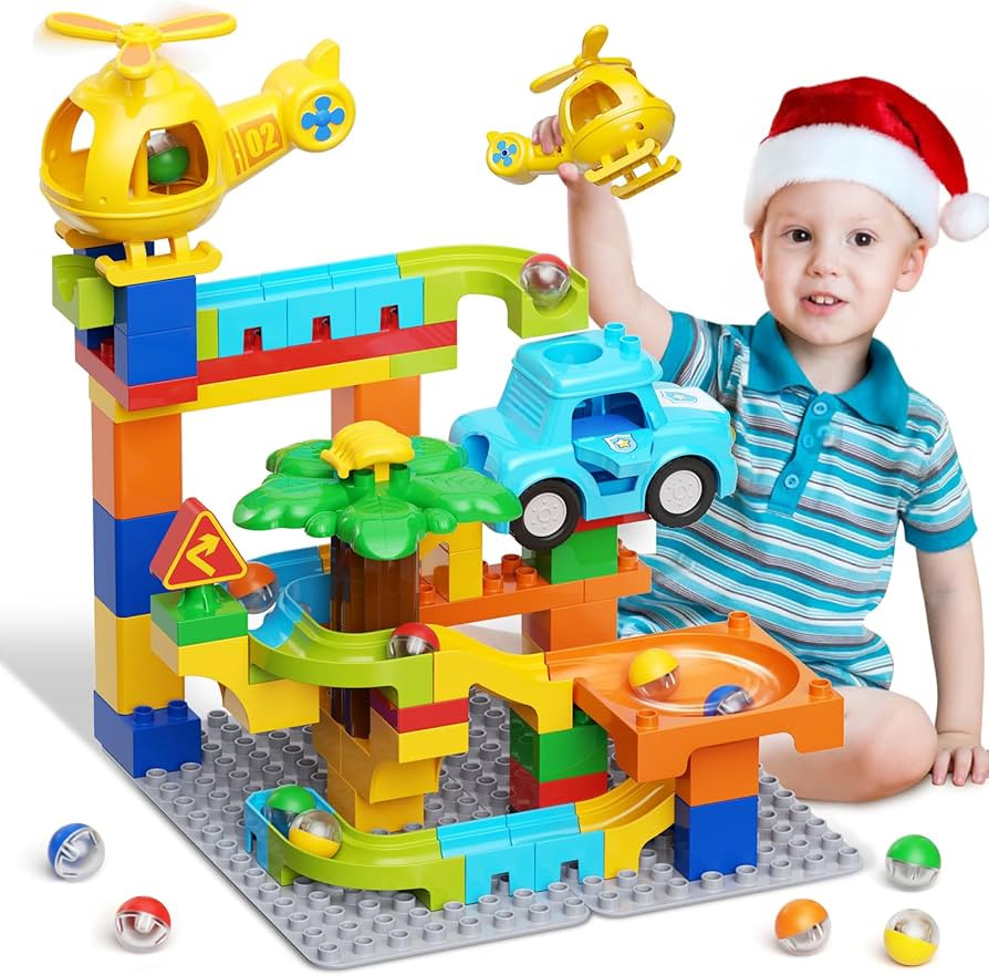 burgkidz Marble Runs for Kids 4-8, Marble Runs Building Blocks, Educational Learning Marble Maze ... | Amazon (US)