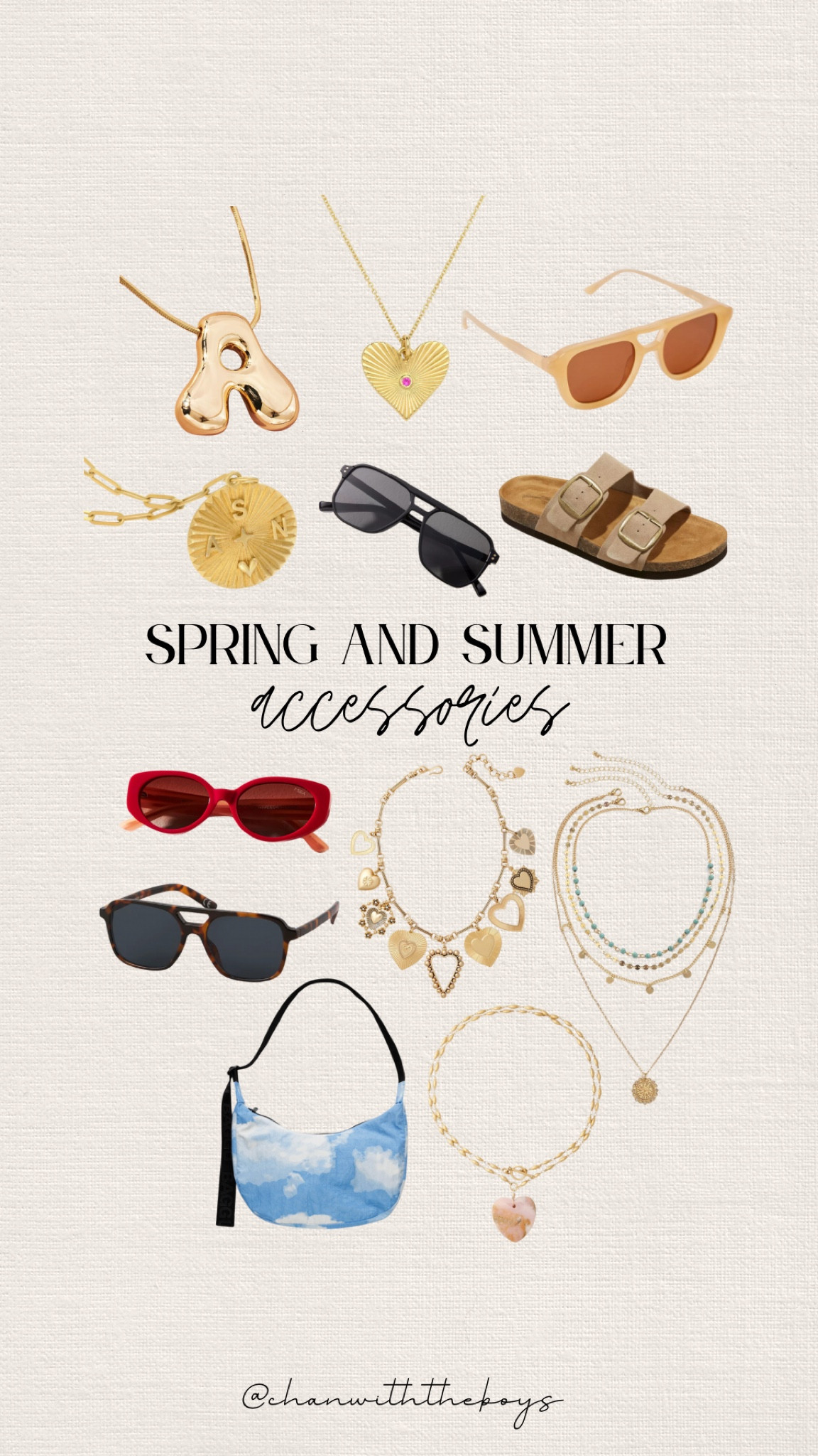 Spring and summer accessories I am loving this year! 

#LTKbeauty #LTKstyletip #LTKSeasonal
