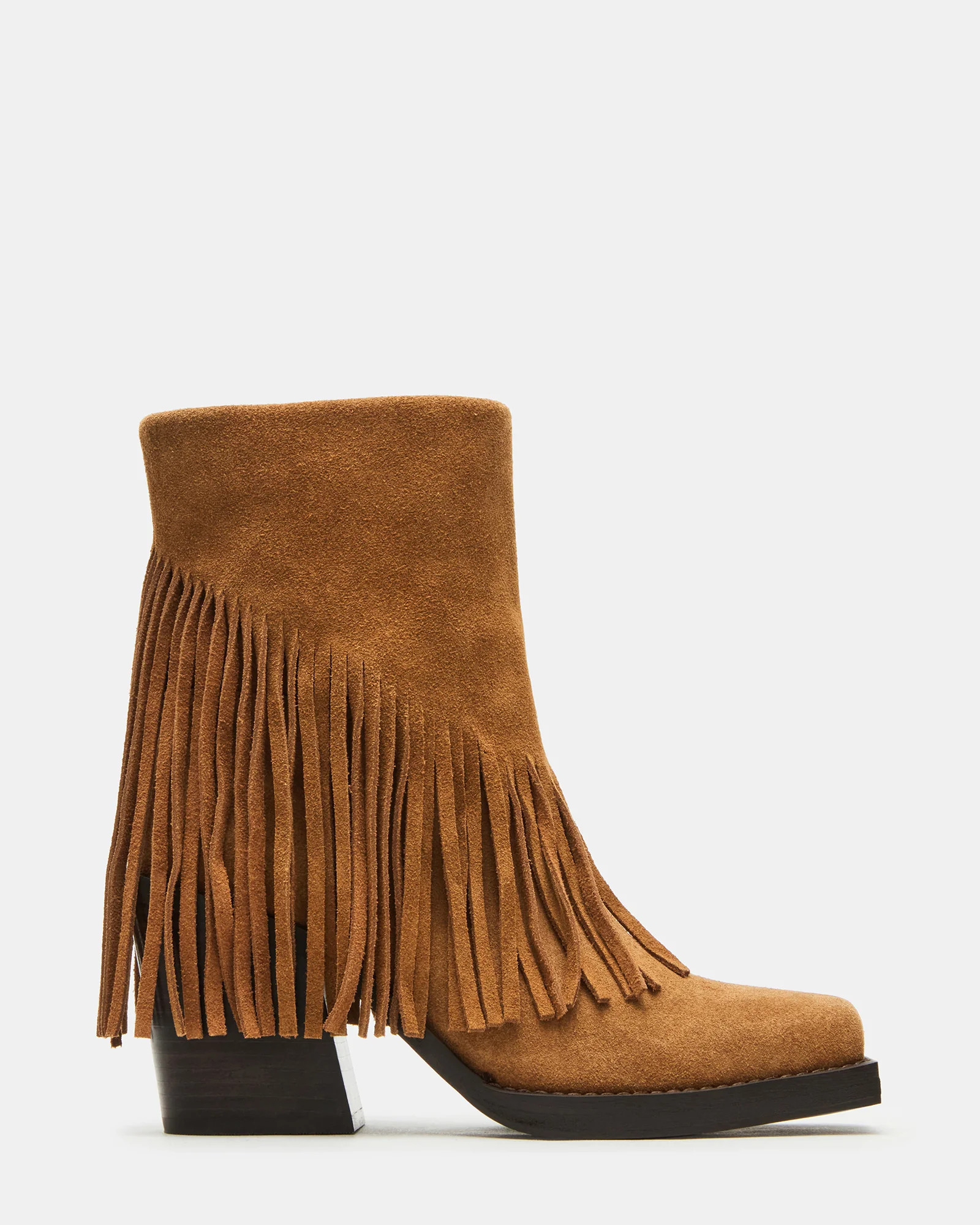 PIA FRINGE CHESTNUT SUEDE | Steve Madden (US)