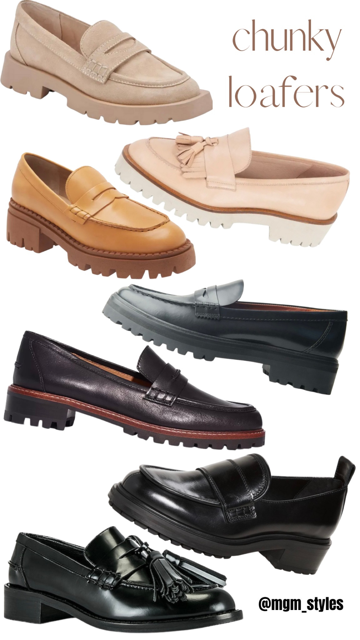 Chunky loafers for fall. Fall shoes. Tan loafers. Black loafers. Under $100. Shoe crush. Shopbop sale. Nordstrom. Madewell. Shoe crush. 

#LTKshoecrush #LTKunder100 #LTKSeasonal