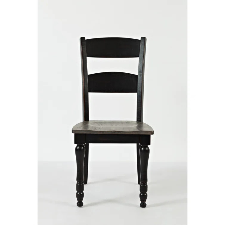 Hebden Solid Wood Ladder Back Side Chair | Wayfair North America