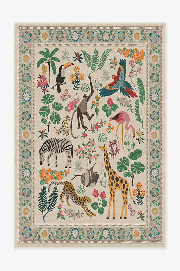 Jingle Jungle Flatwoven Rug | Ruggable