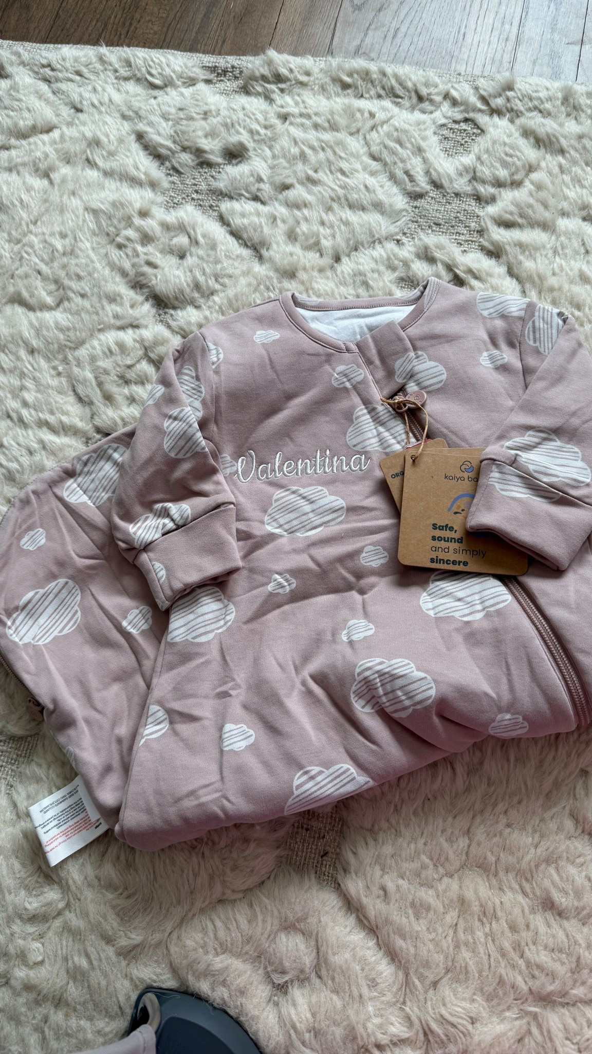 Last minute baby gifts! The Kaiya Baby sleep sack that’s perfect for the cold weather because it’s a cashmere wool blend. Bonus: they have personalization options too! Use our code: ALEXKELLY for 10% off

#LTKHoliday #LTKBaby #LTKKids