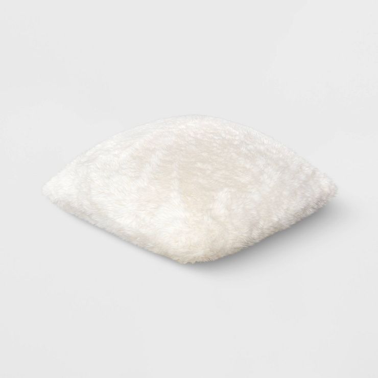 Tipped Long Faux Fur Throw Pillow - Threshold™ | Target