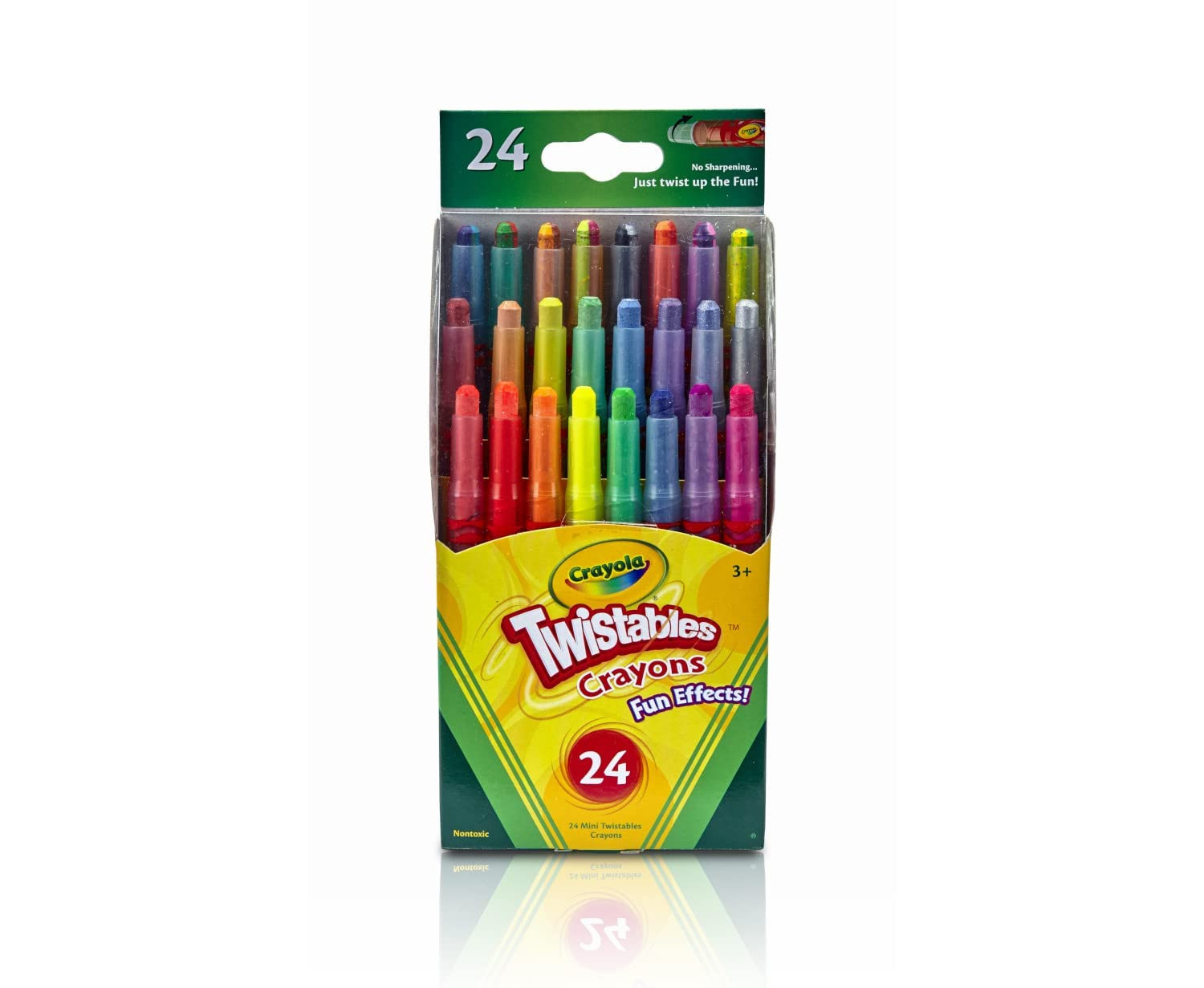 Crayola Twistables Crayons, Fun Effects, Gift for Kids, 24 Count | Amazon (US)