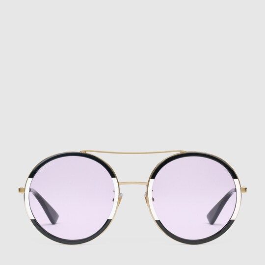 Round-frame sunglasses | Gucci (UK)