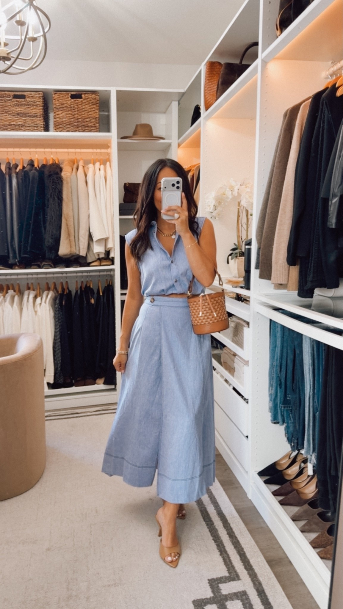 Zara co-ord set- so good! I have the top tucked under -it does have more length to it. Everything TTS

#LTKootd #LTKOver40