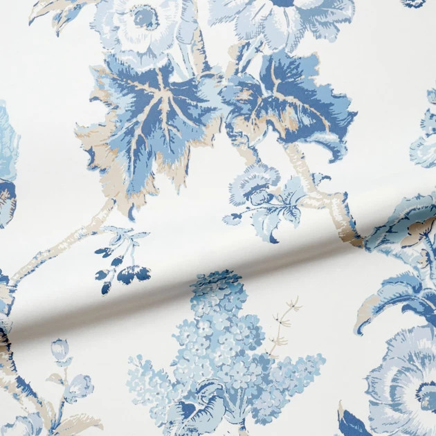 Kenilworth Chintz Dawn Wallpaper | Cailini Coastal