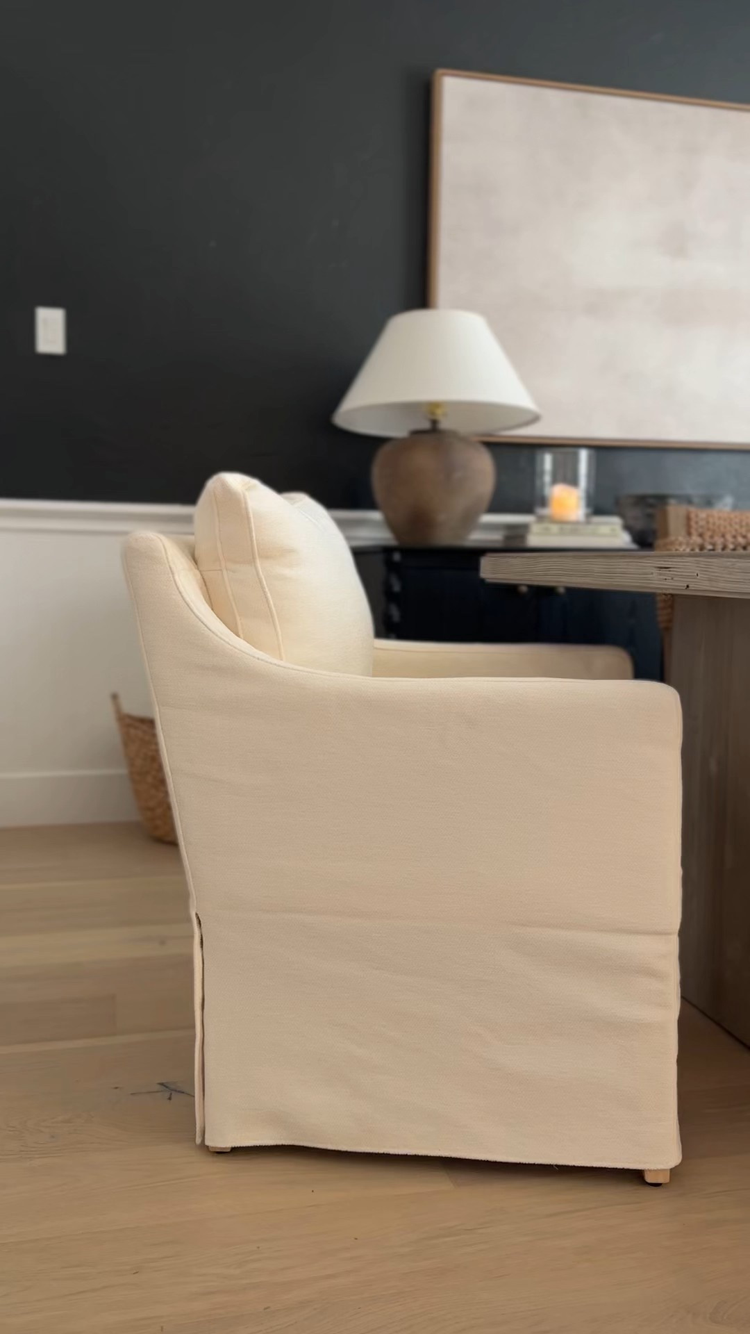How pretty is the shape on these chairs! I used them as head chairs but would be gorgeous all around the table too. Love the slipcover look!

Amazon dining chairs, upholstered dining chairs 

#LTKHome