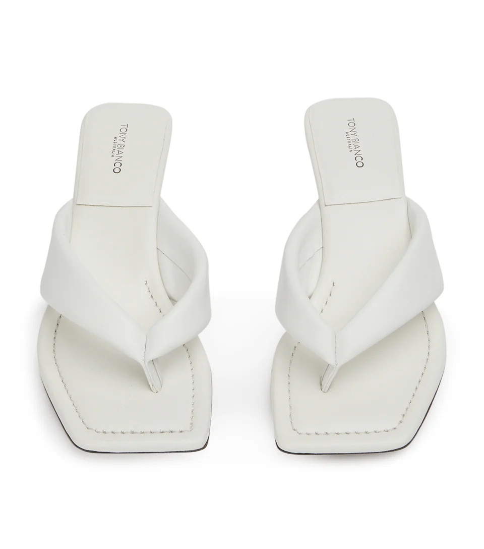 Tropic White Nappa Heels | Sandals | Tony Bianco USA | Tony Bianco US