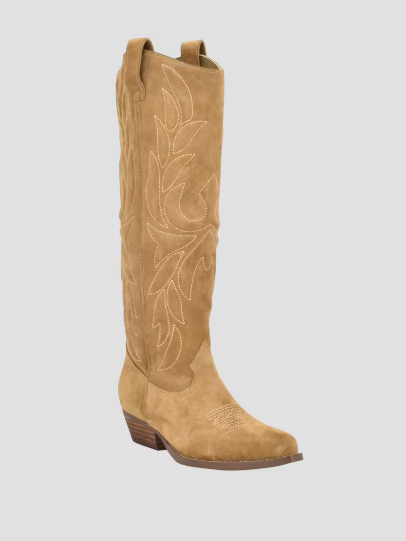 Ginnifer Knee High Cowboy Boots | Guess (US)