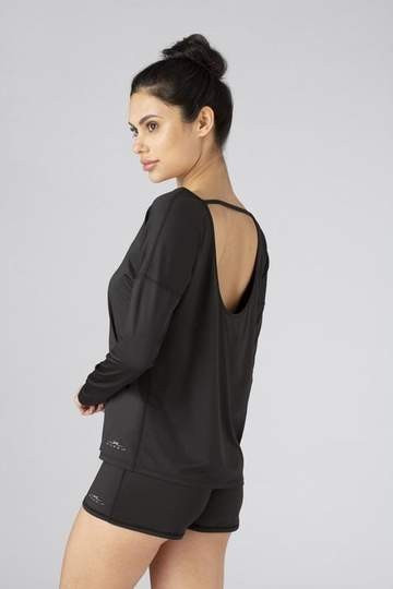 SHEEX® Women's Open Back Long Sleeve Tee | SHEEX