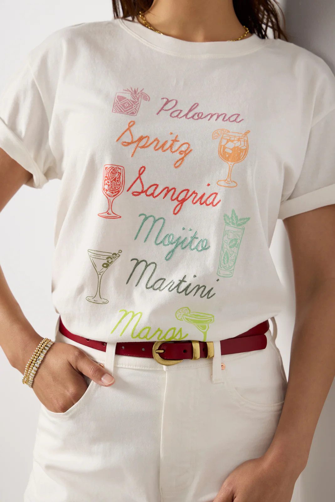 Cocktails Relaxed Tee | Evereve