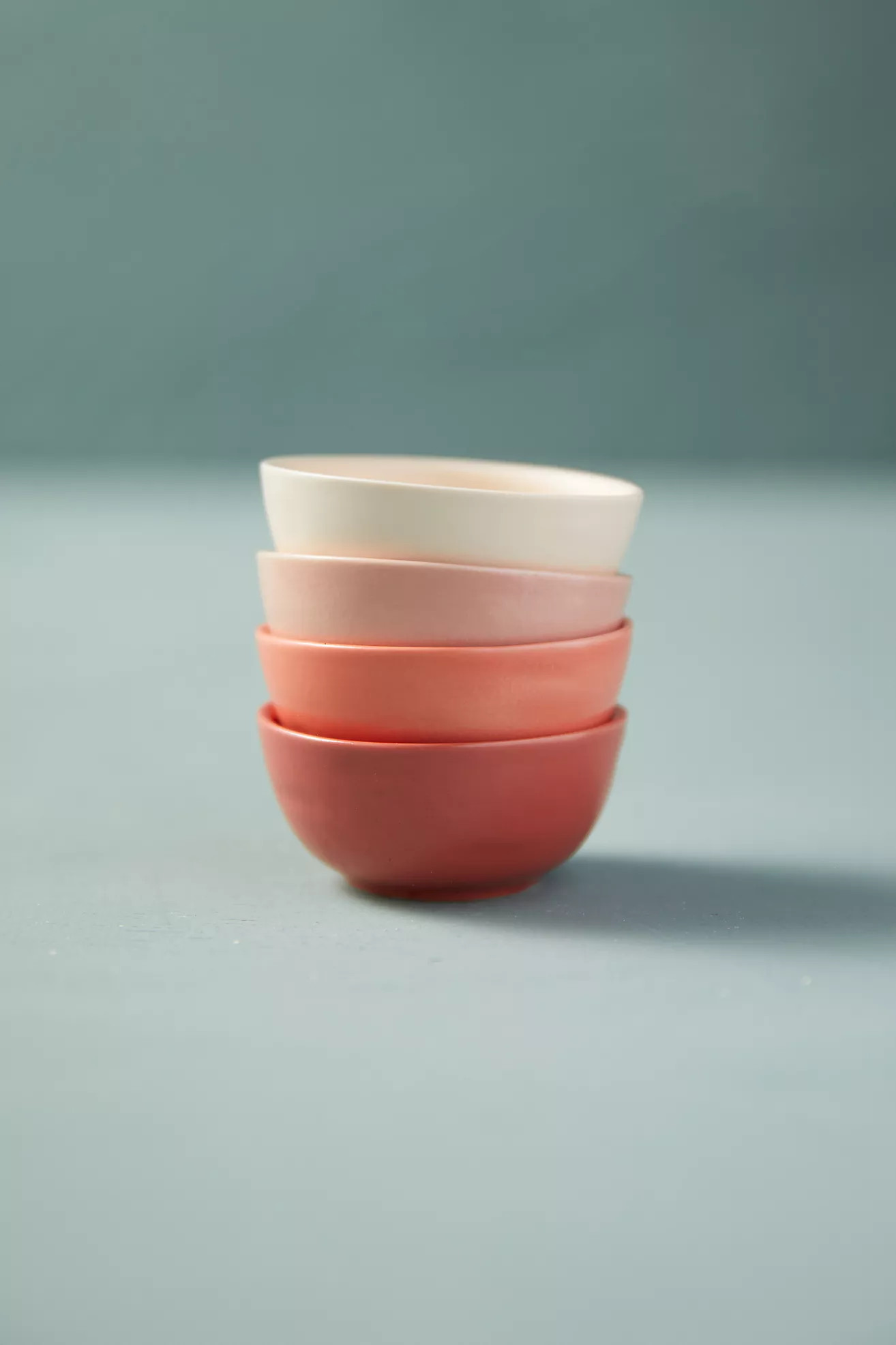 Ceramic Pinch Bowls, Pink Set of 4 | Anthropologie (US)