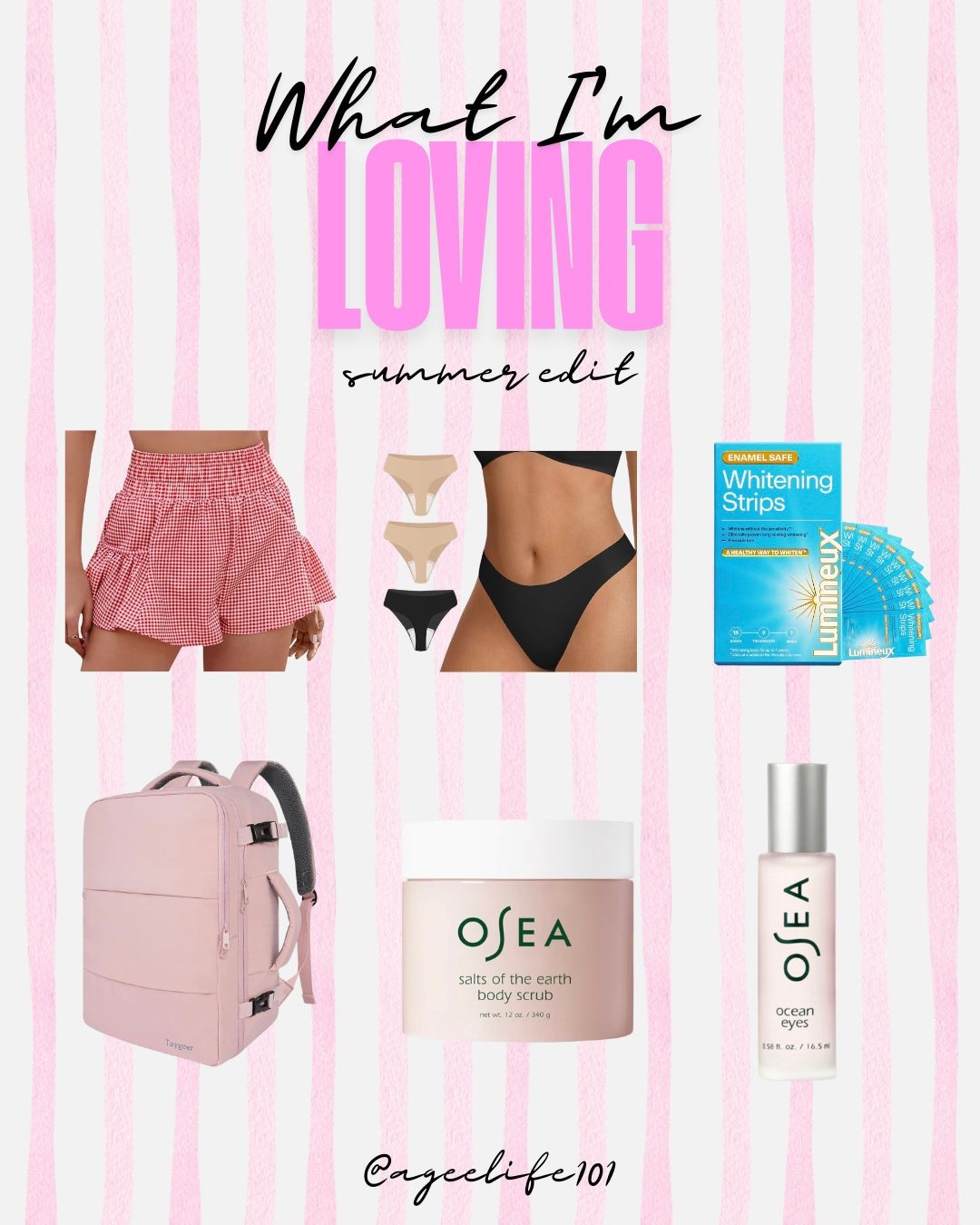 I own all of these items. They’re tried and true IMO 🫶 
:
I have the gingham shorts in solid red; however, you best believe I ordered the new gingham pattern! 
:
The undies are perfect for wearing with leggings and tighter fit workout shorts/biker shorts. They cover your front so you’re not caught with 🐫 🫣

#LTKselfcare #LTKmomlife #LTKdayinmylife