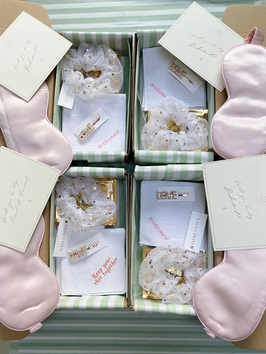 Build your own Bridesmaid Gift Box | Gigi & Olive