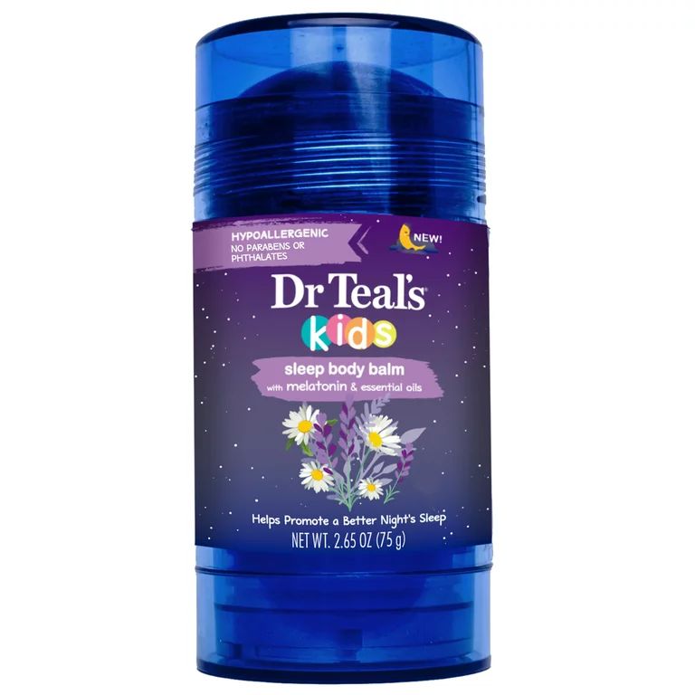 Dr Teal's Kids Hypoallergenic Sleep Body Balm with Melatonin, 2.65 oz | Walmart (US)