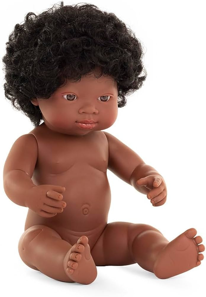 Miniland Doll 15'' African Girl (Polybag) - Made in Spain, Anatomically Correct, Quality, Inclusi... | Amazon (US)