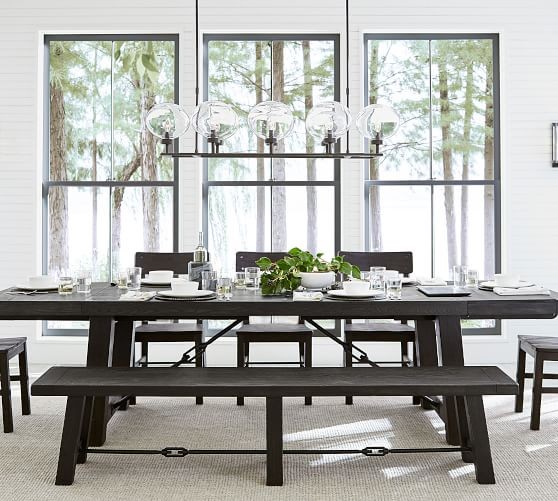 Maisie Glass Globe Chandelier | Pottery Barn (US)