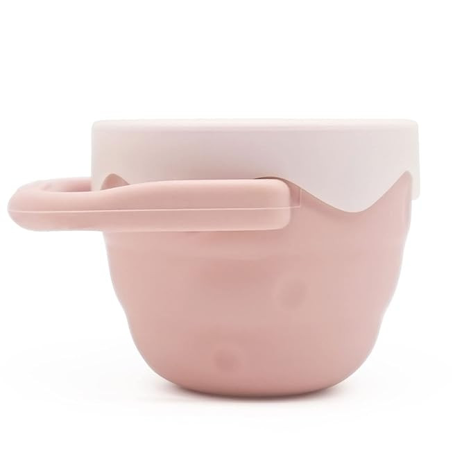Ginbear Baby Snack Cups for Toddlers, Collapsible Silicone Snack Containers, Snack Catchers with ... | Amazon (US)