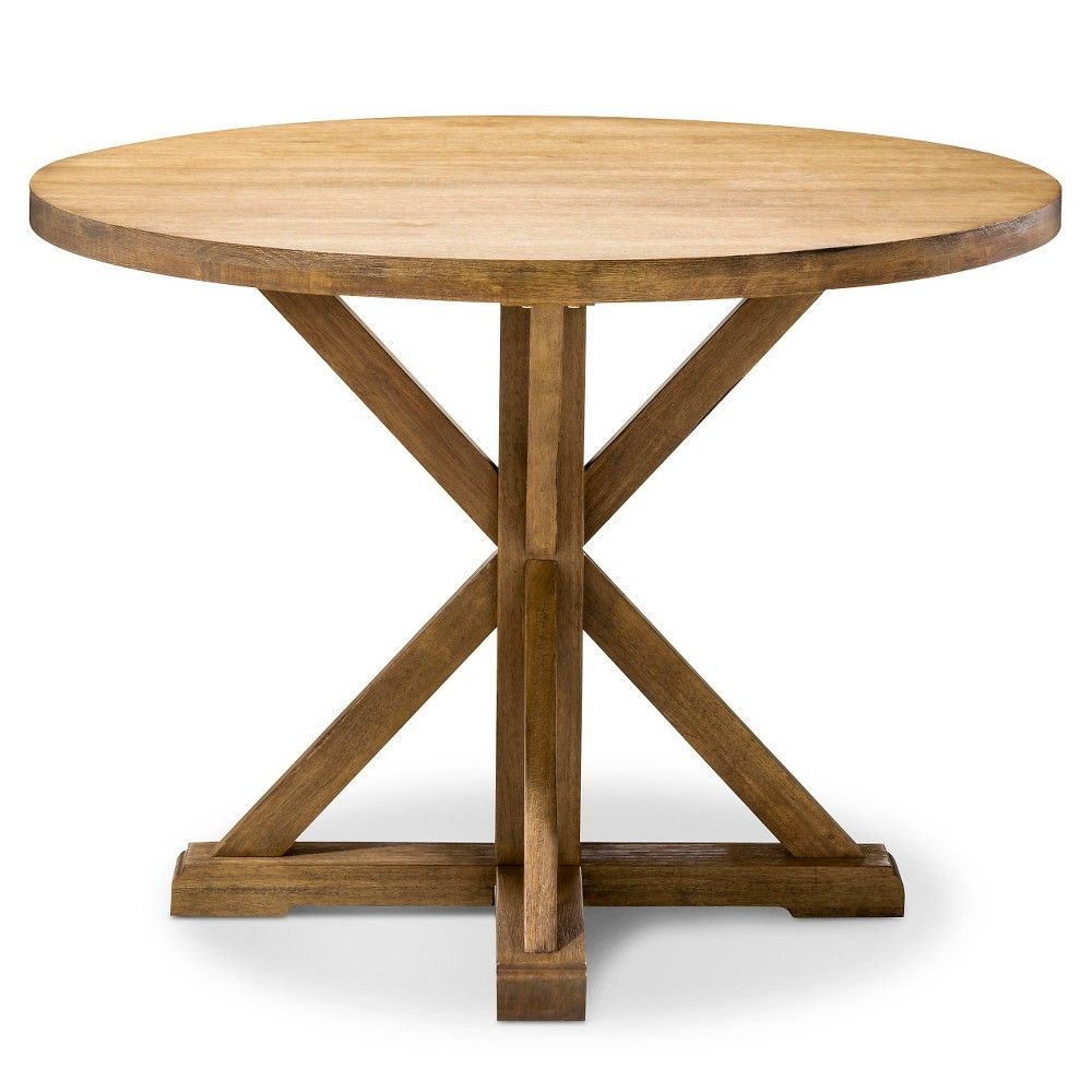 Harvester 42 Round Dining Table - Acorn - Beekman 1802 FarmHouse | Target