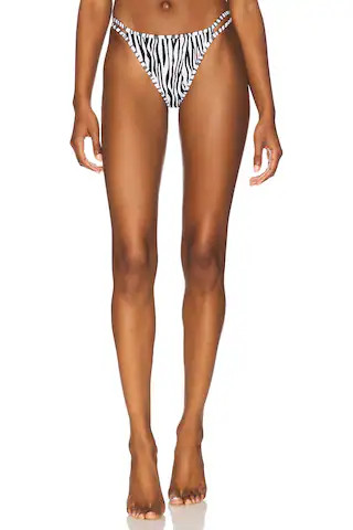 LIONESS x REVOLVE Bondi Bikini Bottom in Zebra from Revolve.com | Revolve Clothing (Global)