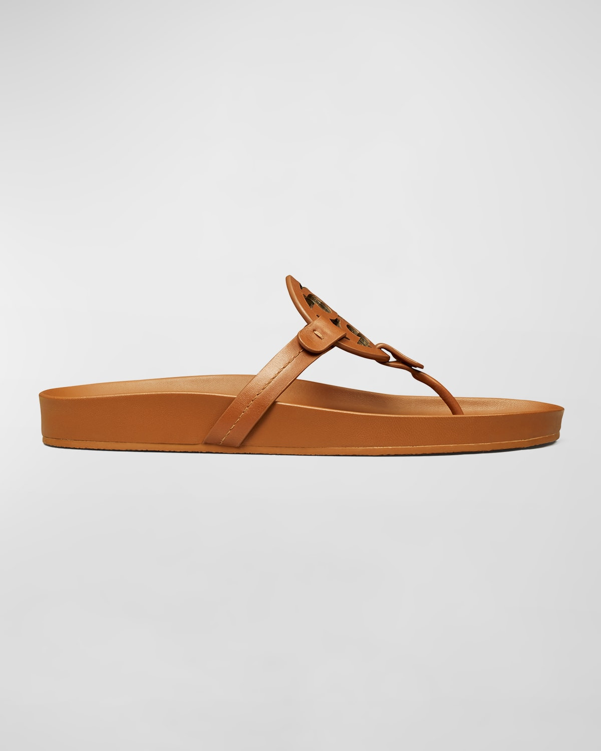 Miller Cloud Leather Thong Sandals | Neiman Marcus