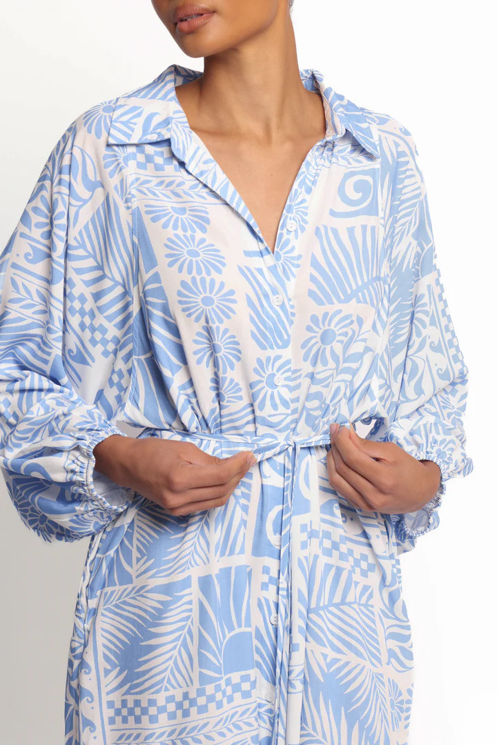 Foster Midi Dress - Malia Print | Petal & Pup (US)