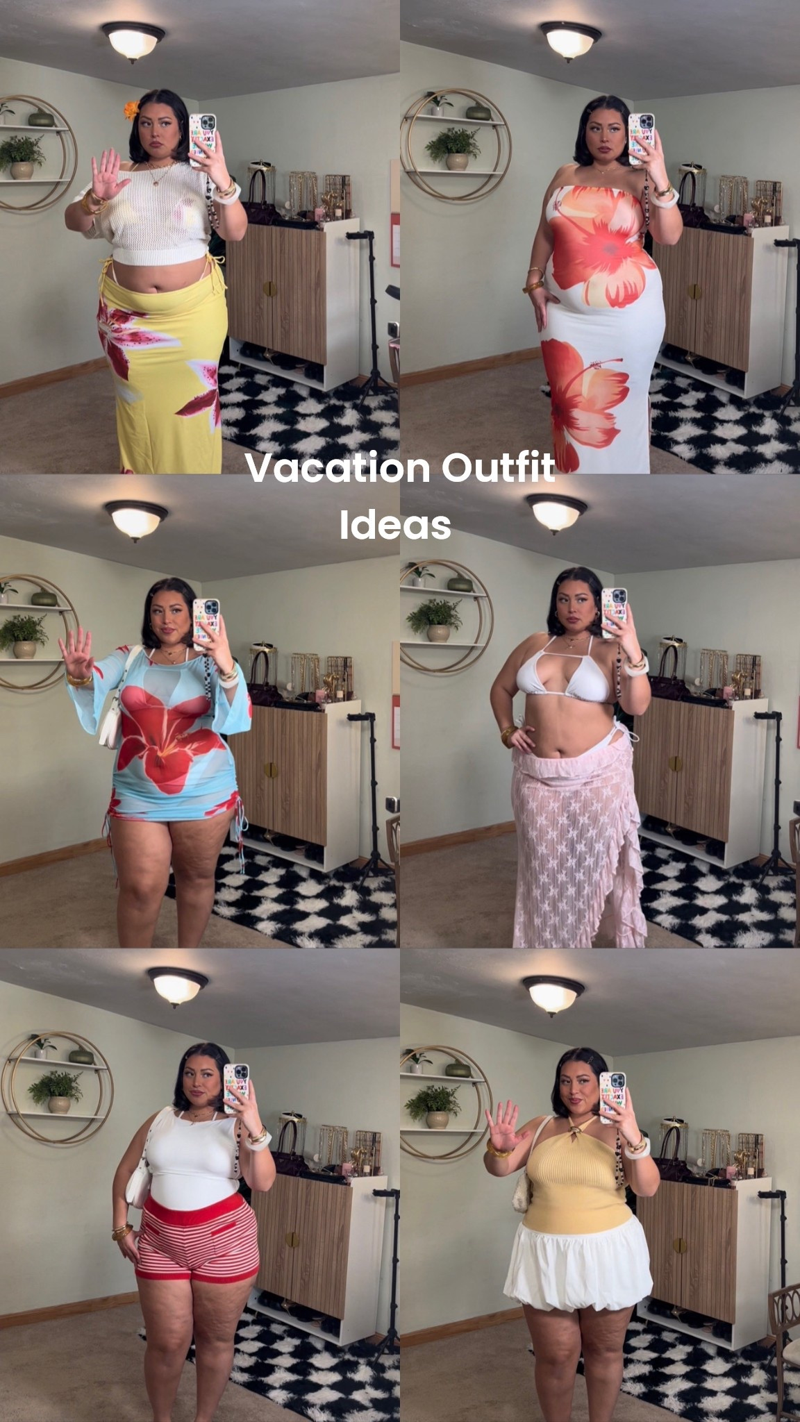 Vacation outfit ideas⛱️☀️👙🌺

#LTKMidsize #LTKgrwm #LTKPlusSize