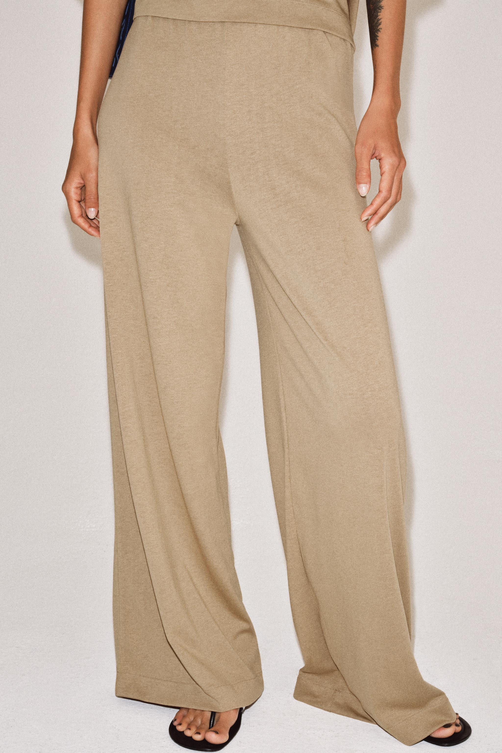 STRAIGHT FLOWING TROUSERS | Zara UK