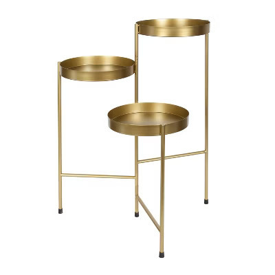 Kate and Laurel Finn Plant Stand, Gold | Target