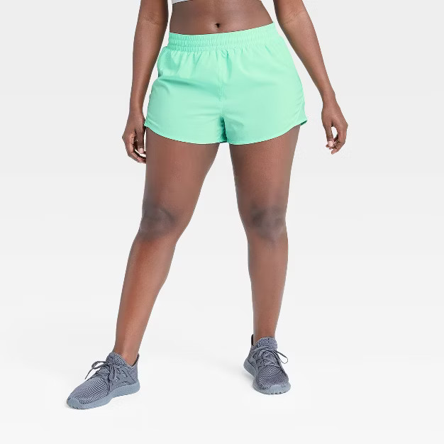 Women's Mid-Rise Run Shorts 3" - All in Motion™ | Target