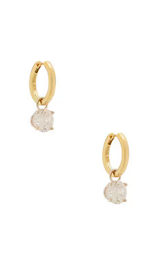 SHASHI Roux Huggie Earring in Gold from Revolve.com | Revolve Clothing (Global)