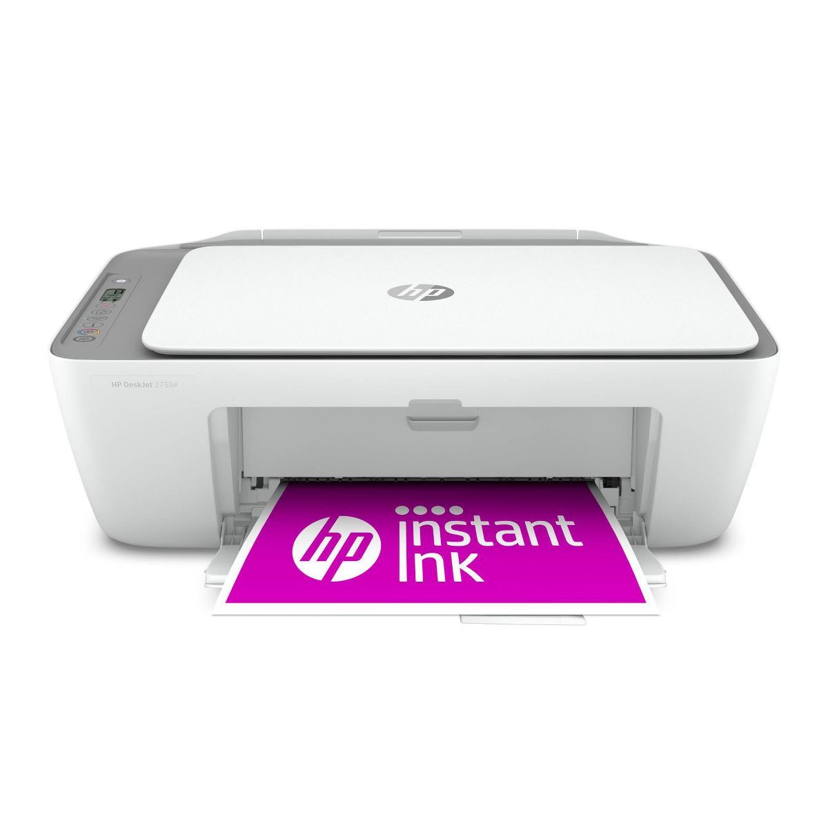HP DeskJet 2755e Wireless All-In-One Color Printer, Scanner, Copier with Instant Ink and HP+ (26K... | Target