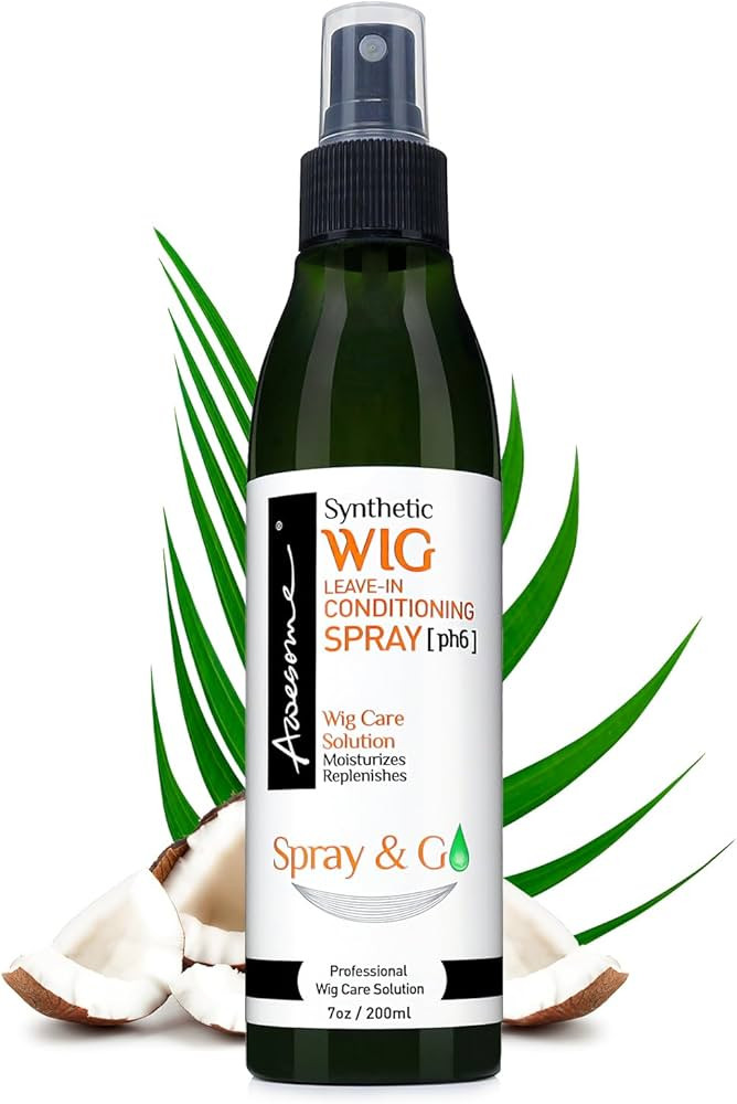 Synthetic Wig Leave-in Conditioner Spray, pH6, Professional Wig Care Solution, Detangle Spray, Mo... | Amazon (US)