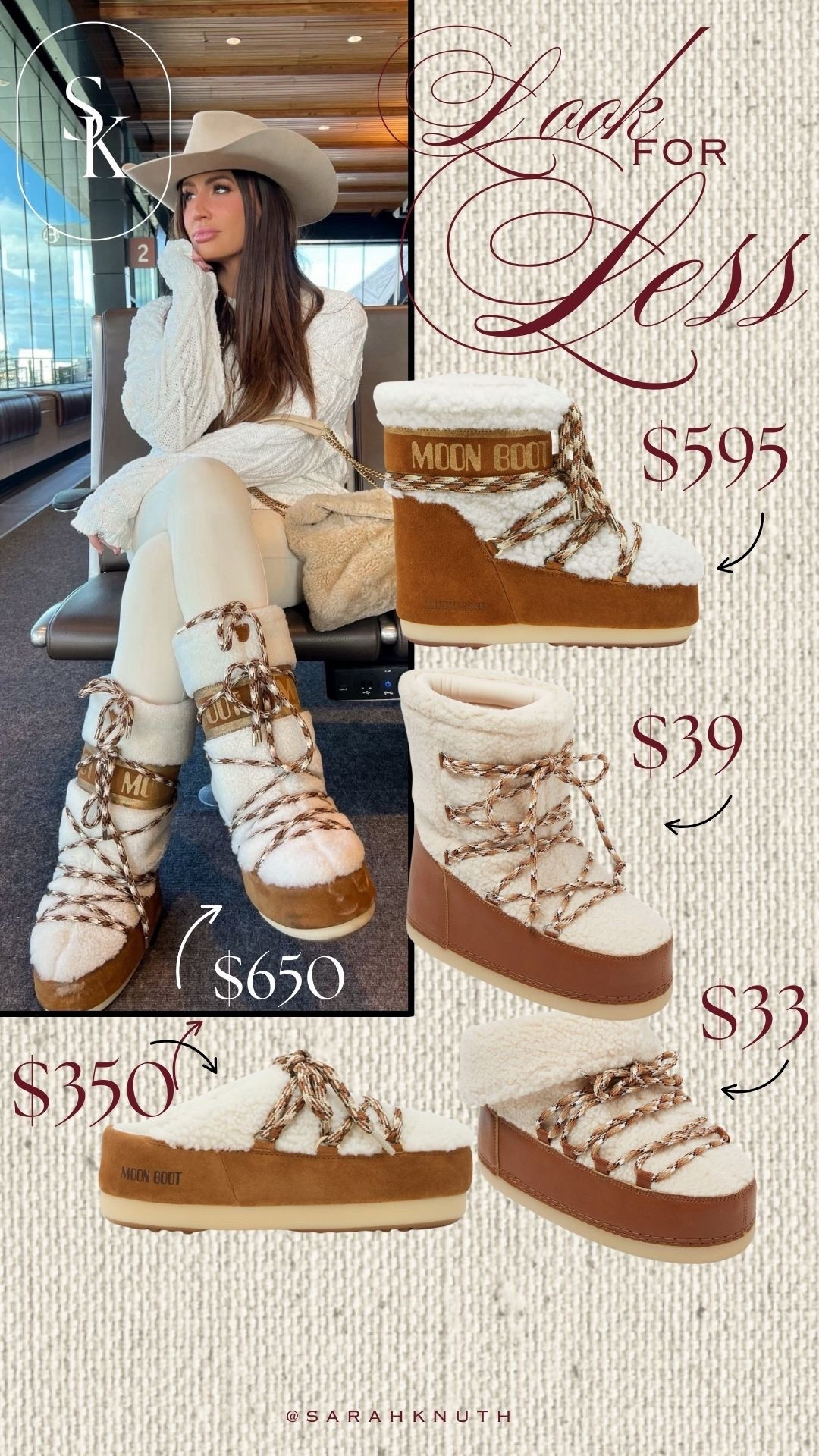 Look for less, winter boots, moon boots, target find

#LTKSeasonal #LTKFindsUnder50 #LTKSaleAlert