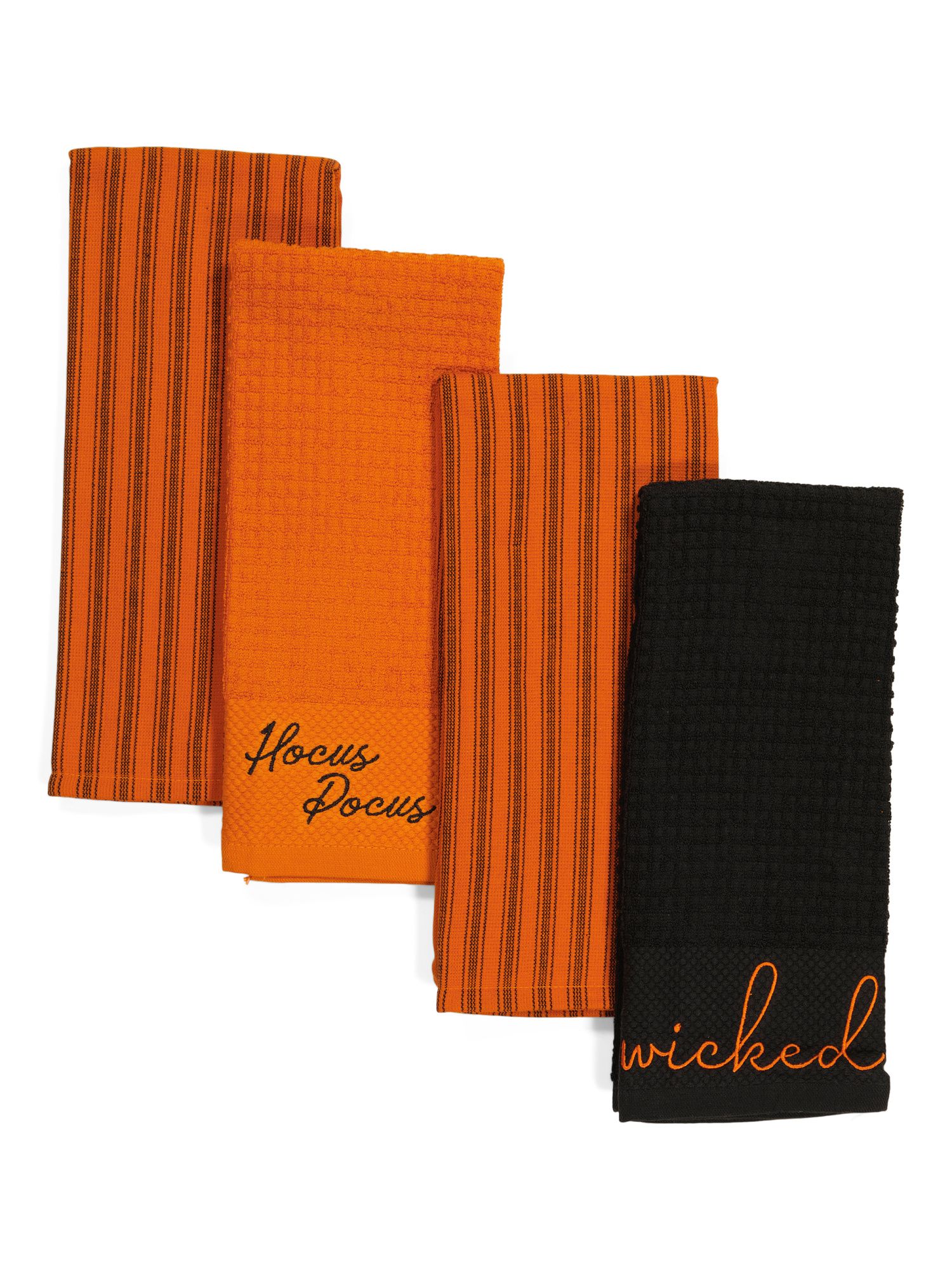 4pk Wicked Hocus Pocus Kitchen Towels | TJ Maxx