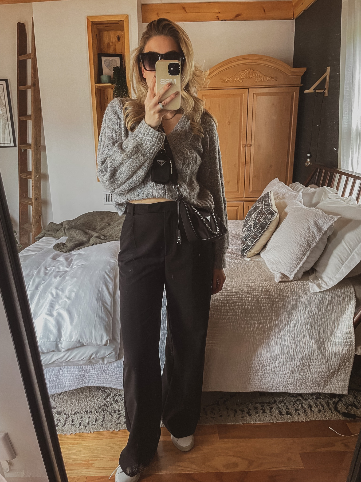 Fall fashion OOTD Abercrombie Trousers 
#ootd #ootdfall #fall #fashion #falllfashion #ltkunder100 #ltkhome #abercrombie #trousers #prada 

#LTKfamily #LTKstyletip #LTKunder100