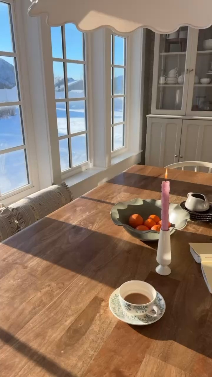 Morning light in the dining room! It's so pretty. I truly love this space.  

 #LTKHome