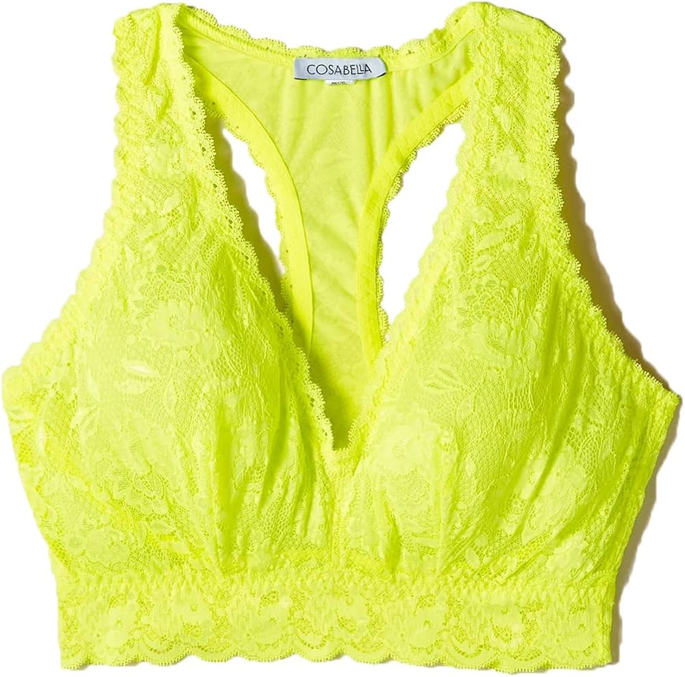 Cosabella Women's Say Never Curvy Racie Racerback Bralette | Amazon (US)