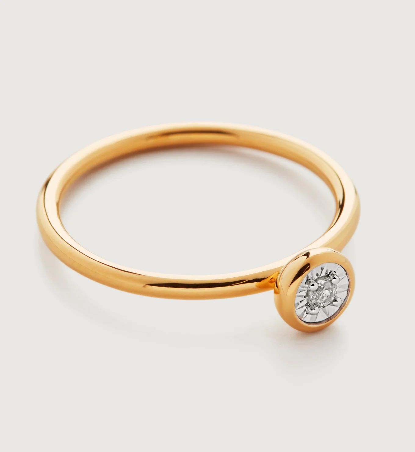 Diamond Essential Ring | Monica Vinader (Global)