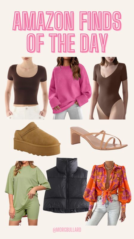 Amazon Finds | Amazon Daily Deals | Amazon Deals of the Day | Amazon Fashion 

#LTKsalealert #LTKfindsunder100 #LTKfindsunder50