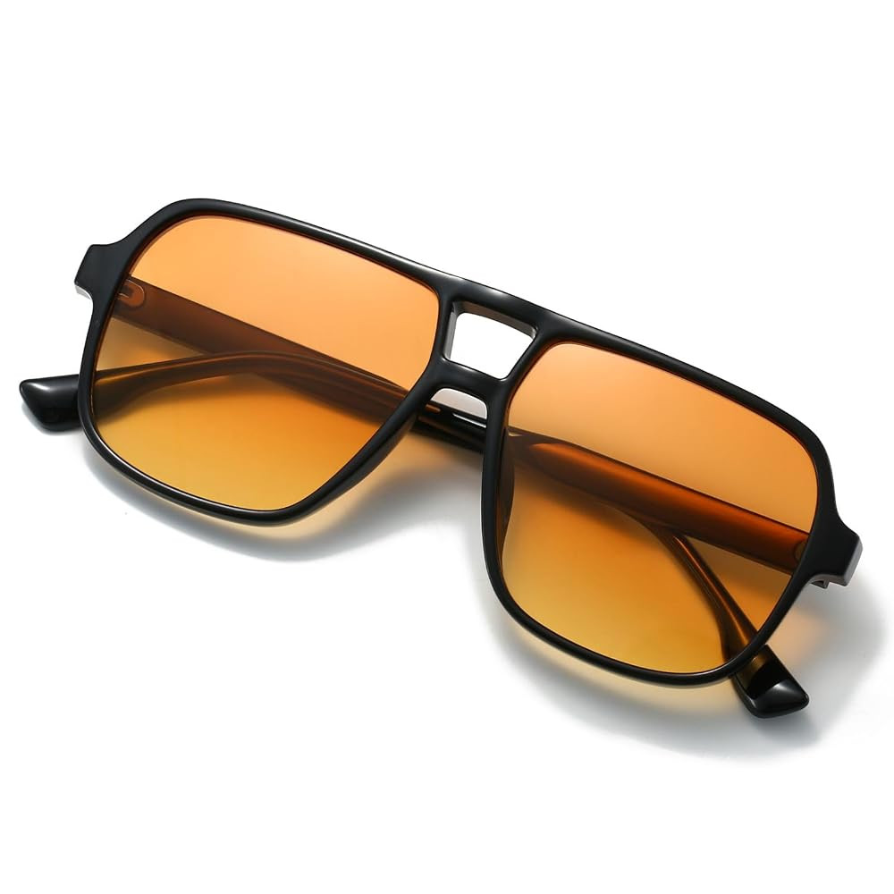 Xpectrum Retro Square Aviator Sunglasses for Women Men Trendy Classic Shades Sun Glasses | Amazon (US)