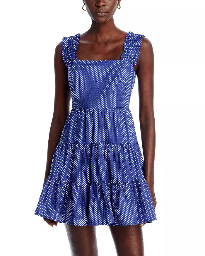 Printed Mini Hearts Smocked Mini Dress - 100% Exclusive | Bloomingdale's (US)